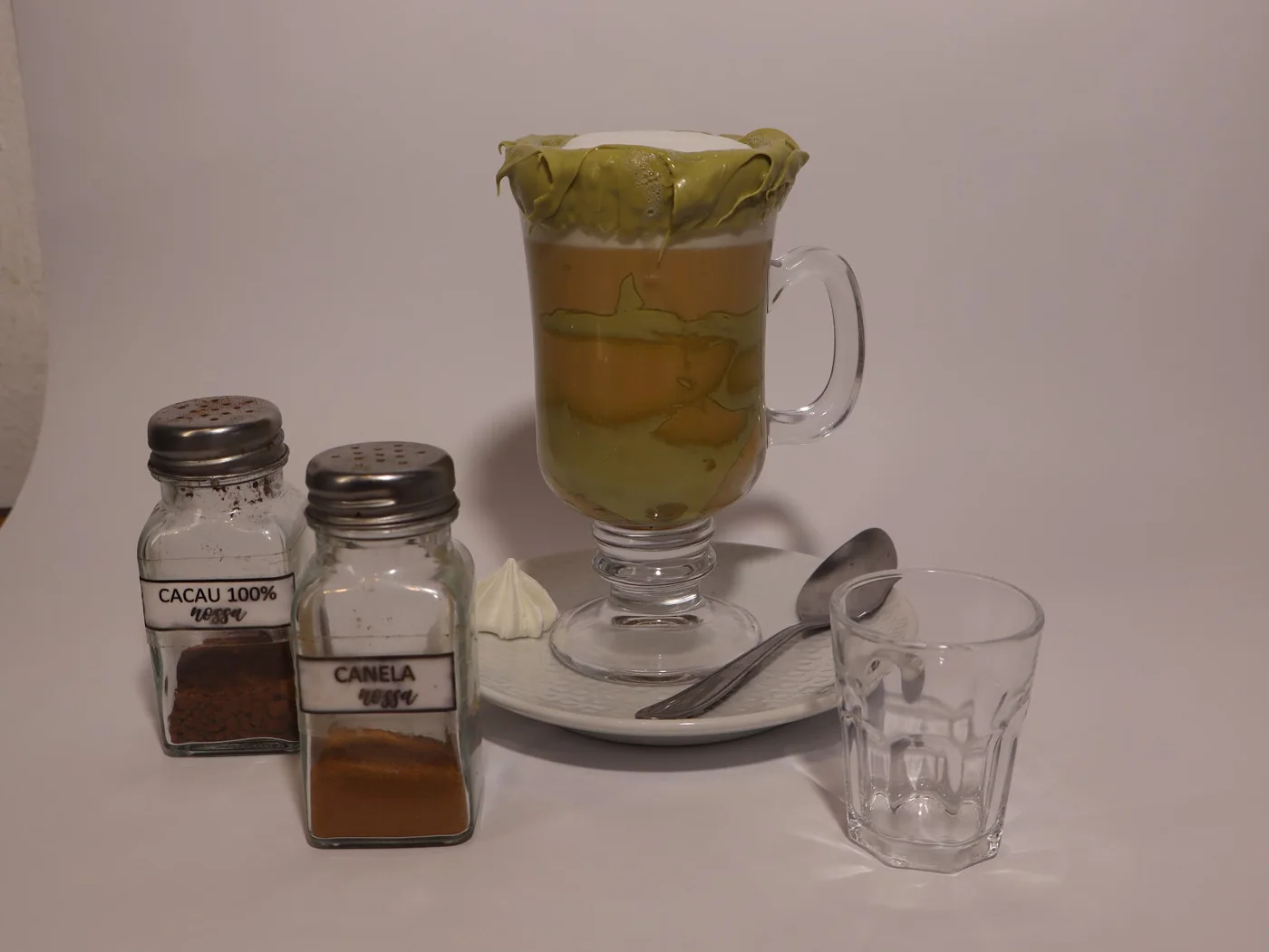 Capuccino de pistache