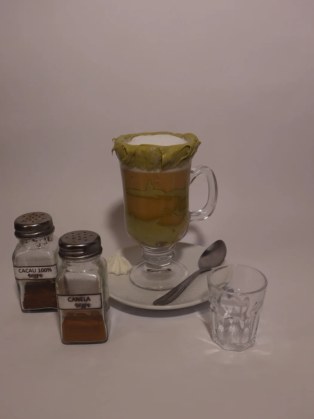 Capuccino de pistache