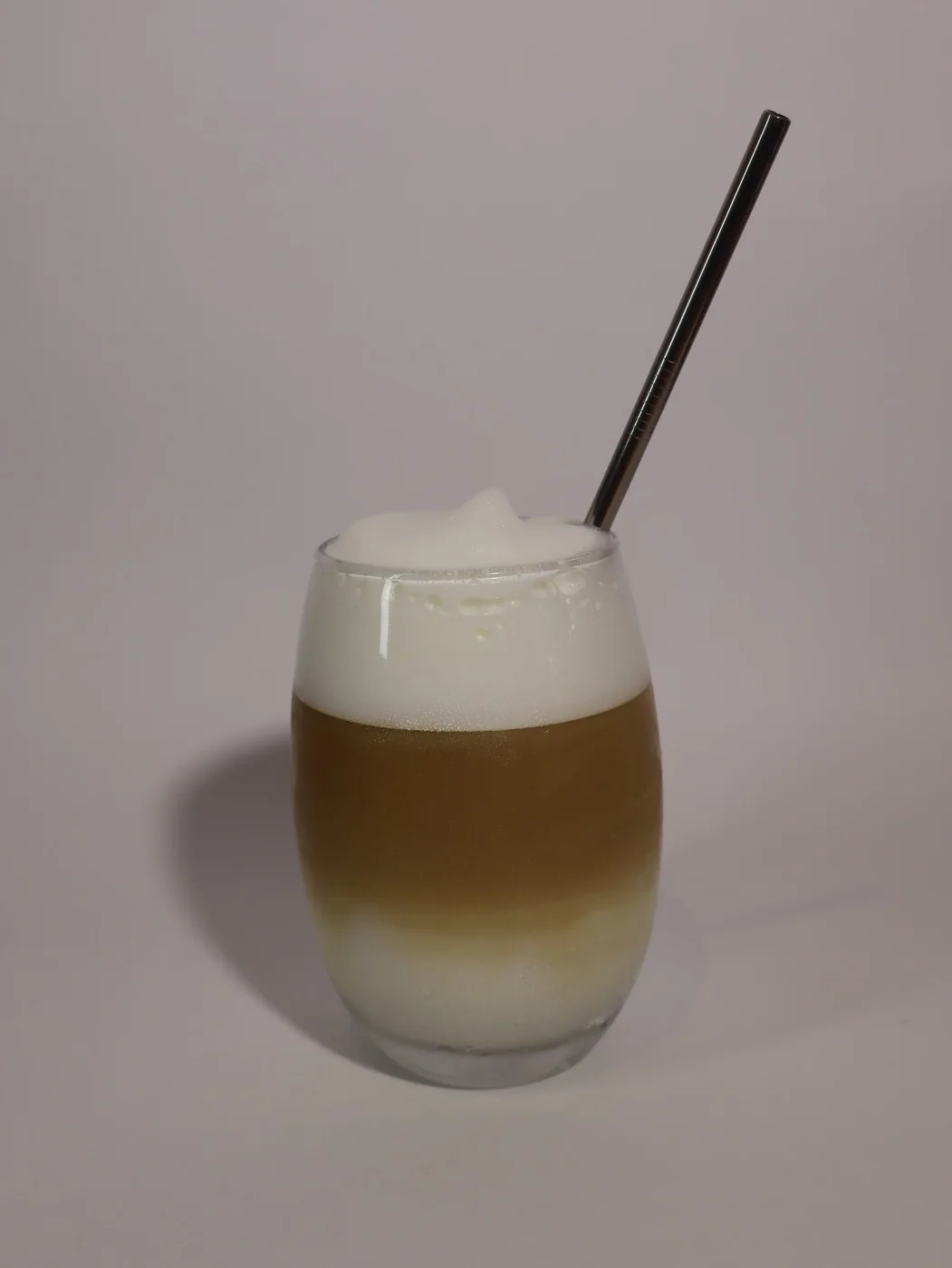 Latte com baunilha