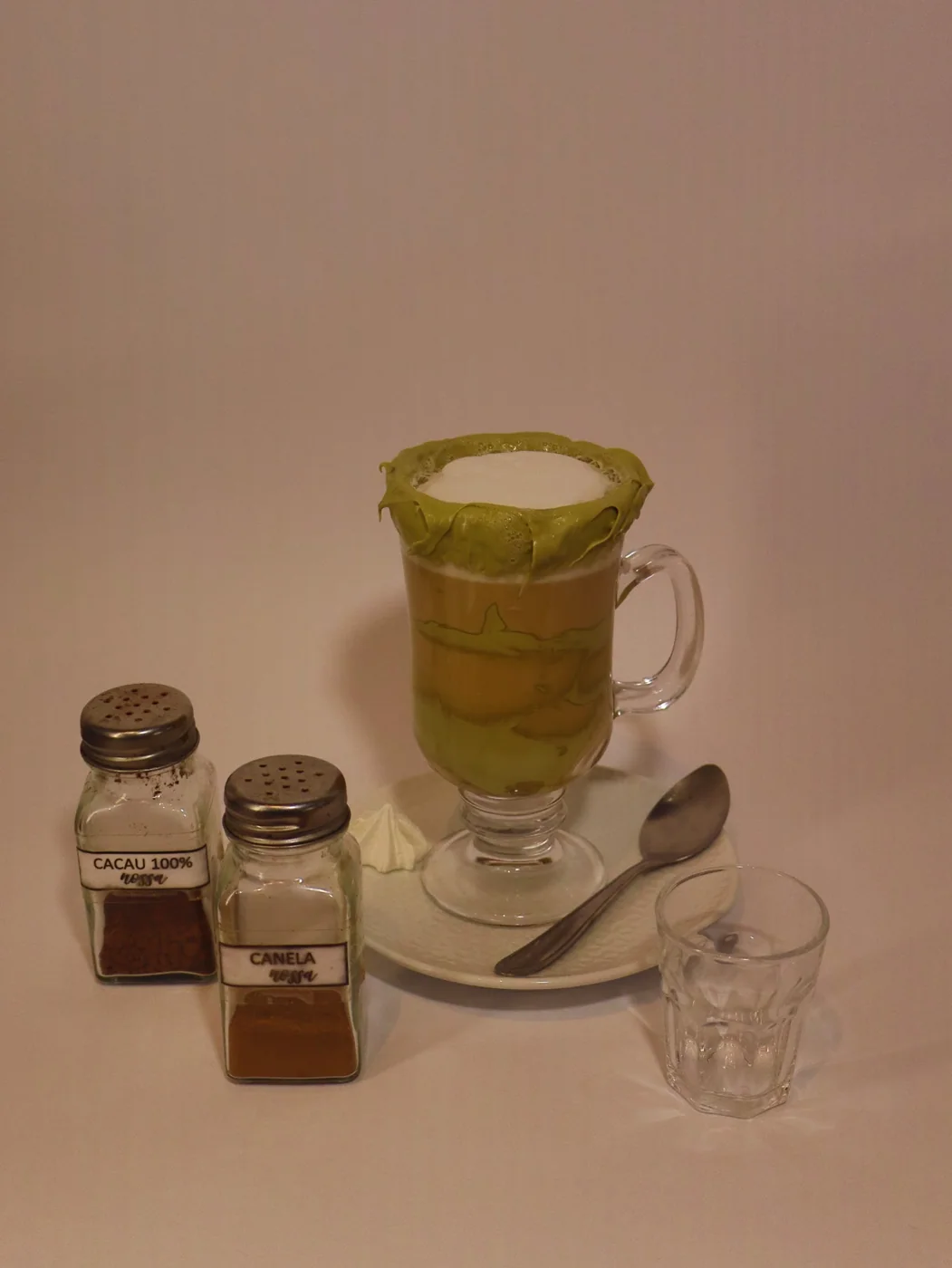 Capuccino de pistache