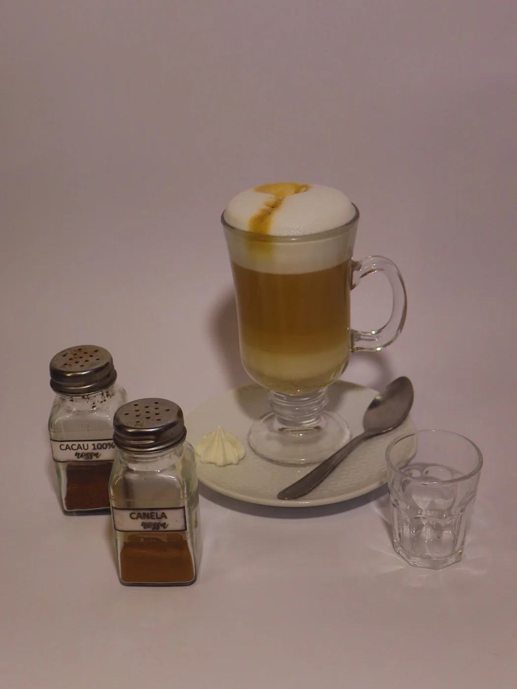Capuccino de pistache