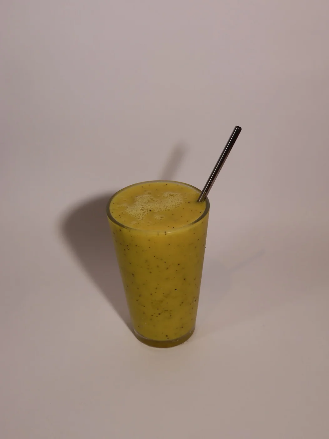 Suco de manga, maracujá, banana e laranja