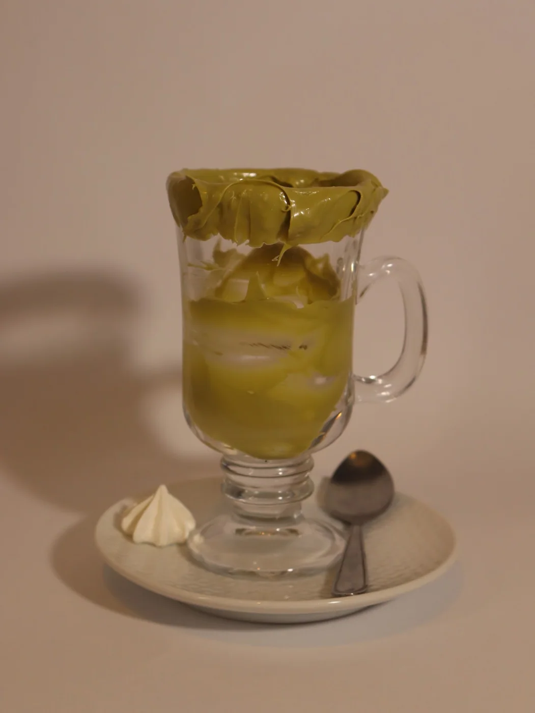 Capuccino de pistache